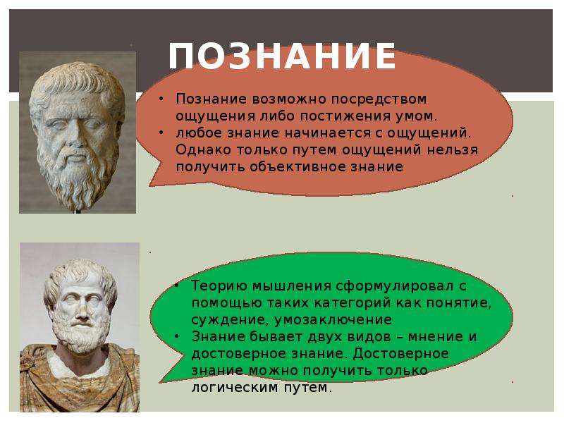 Метод аристотеля и платона. Познание Платона и Аристотеля. Аристотель о познании кратко. Платон о познании. Теория познания Платона и Аристотеля.