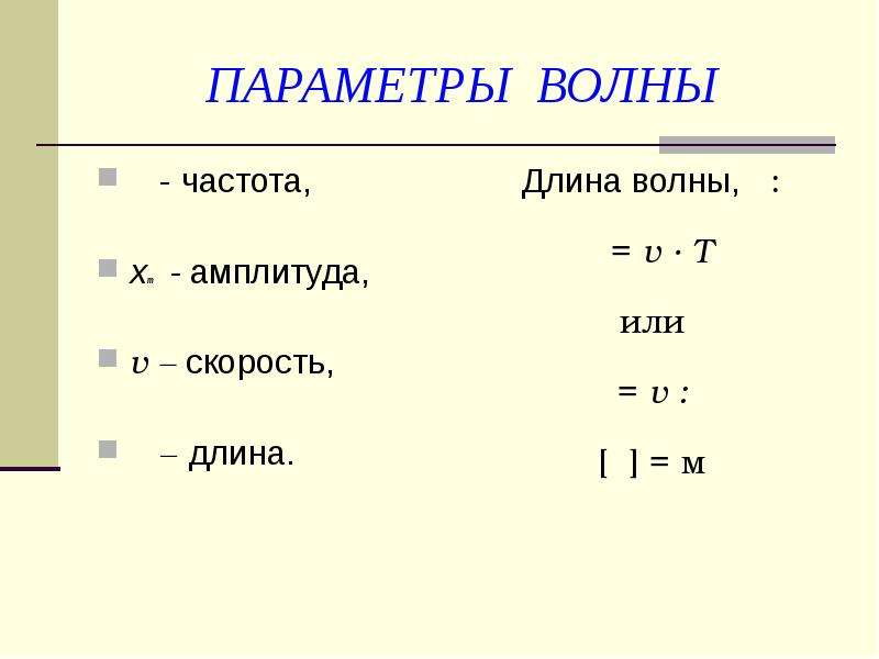 Частота волны си