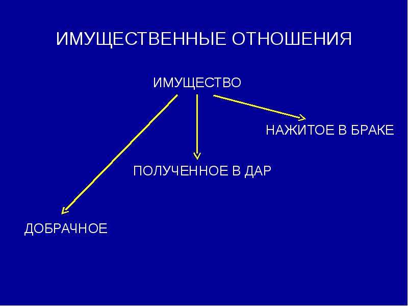 Личное добрачное имущество