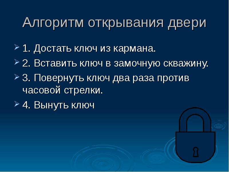 Открой алгоритм. Алгоритм открывания двери ключом. Алгоритм достать ключ. Алгоритм открытия замка ключом. Составить алгоритм открывания двери.