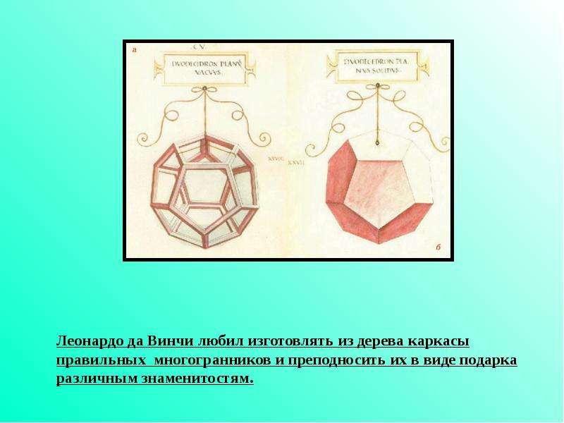 Додекаэдр - презентация по Геометрии, слайд №16