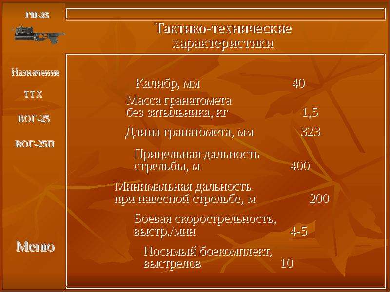 Презентация для получения гранта