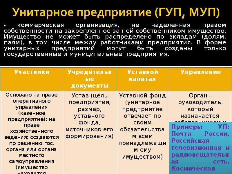 Унитарные участники. Участники унитарного предприятия. Государственные и муниципальные унитарные предприятия участники. Унитарное предприятие характеристика. Унитарное предприятие учас.