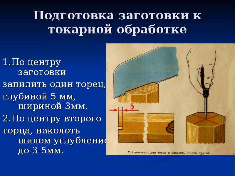 Технология токарной обработки древесины. Правила подбора заготовки для точения. Опишите процесс подготовки заготовки для точения. Наколоть центры торцов. Тема урока обработка заготовки вручную для токарных работ по дереву.