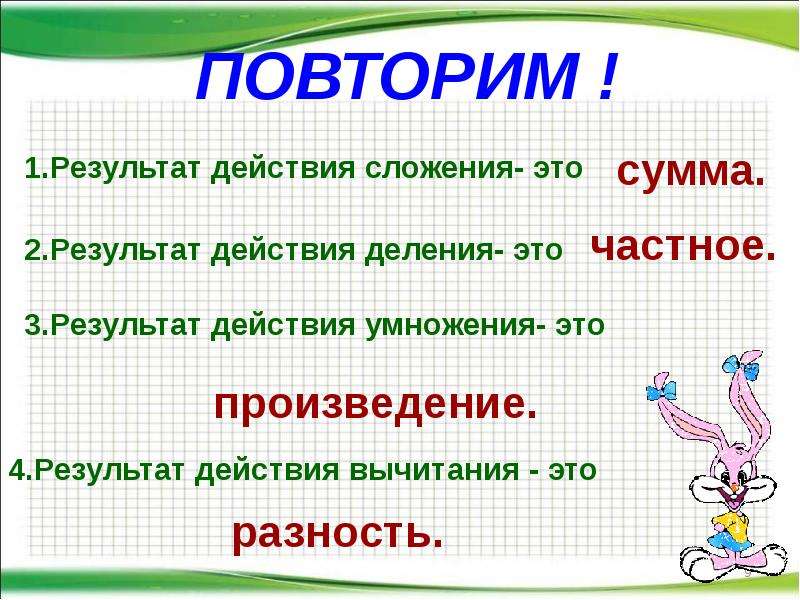 Компоненты деления 2 класс презентация школа россии