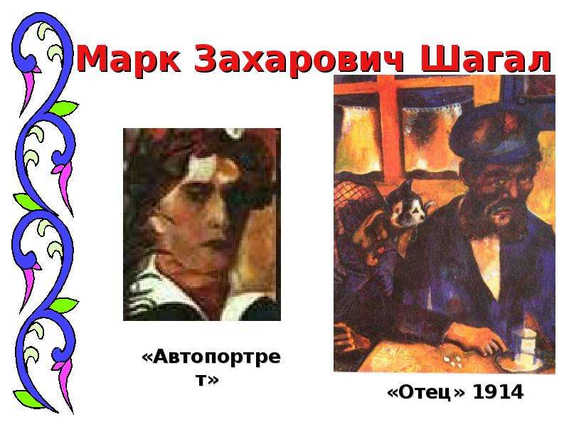 Марк шагал презентация