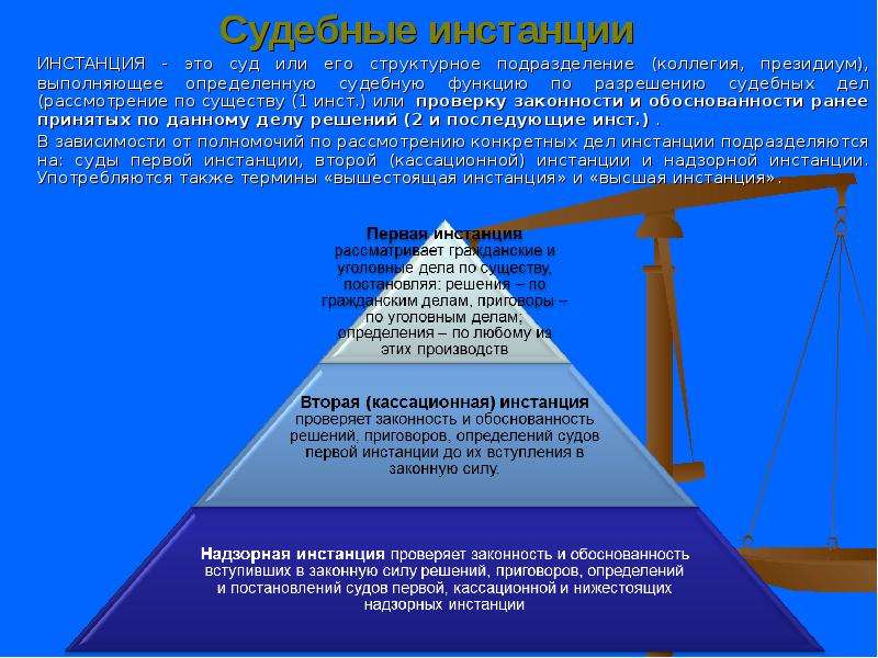 Определение инстанций судов. Судебные инстанции. Суд первой инстанции второй инстанции. Суды первой и второй инстанции схема. Вышестоящие и высшие судебные инстанции.