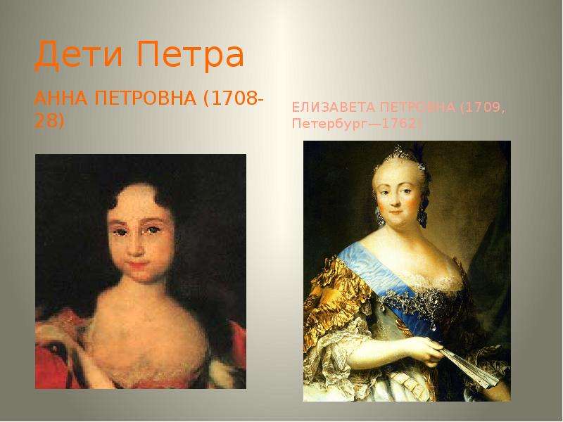 Дети петра первого. Дети Петра 1. Дети Петра от Екатерины 1. Анна Петровна 1708-1728. Анна Петровна (1708-28).