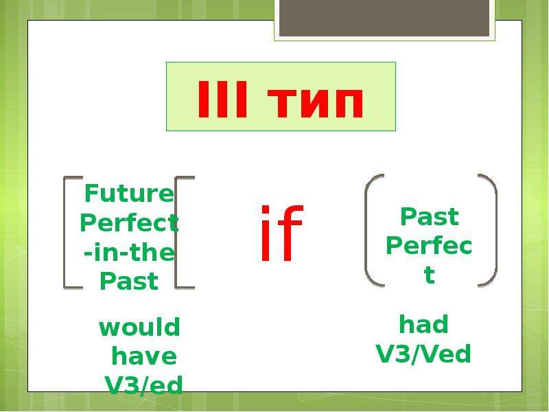 Has 3. Придаточное предложение в Future perfect. Past perfect have или had. Had v3 has v3. Have has +3v.