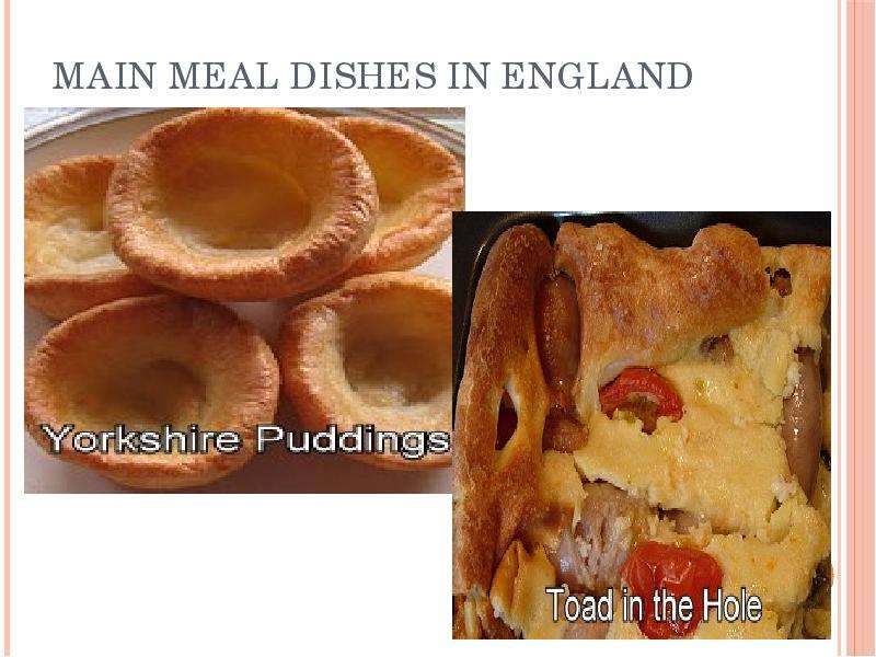   
  British          meals  , слайд №9