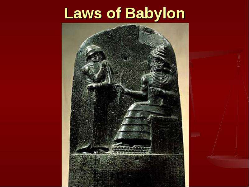 29 г. Laws of Babylon. Law in Babylon картинка.