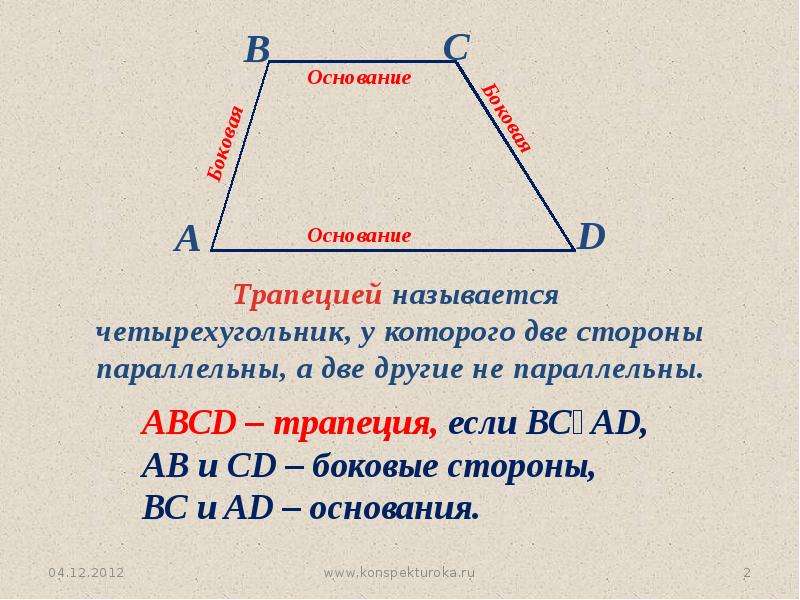 Четырехугольник презентация 8 класс