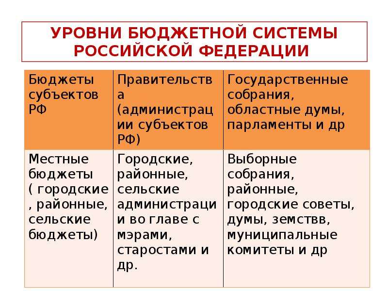 Государственный бюджет  РФ, слайд №8