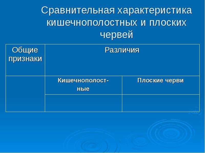 Белая планария показанная на рисунке отличается от кишечнополостных животных