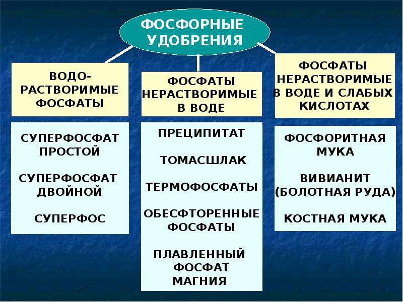 Фосфорное удобрение презентация