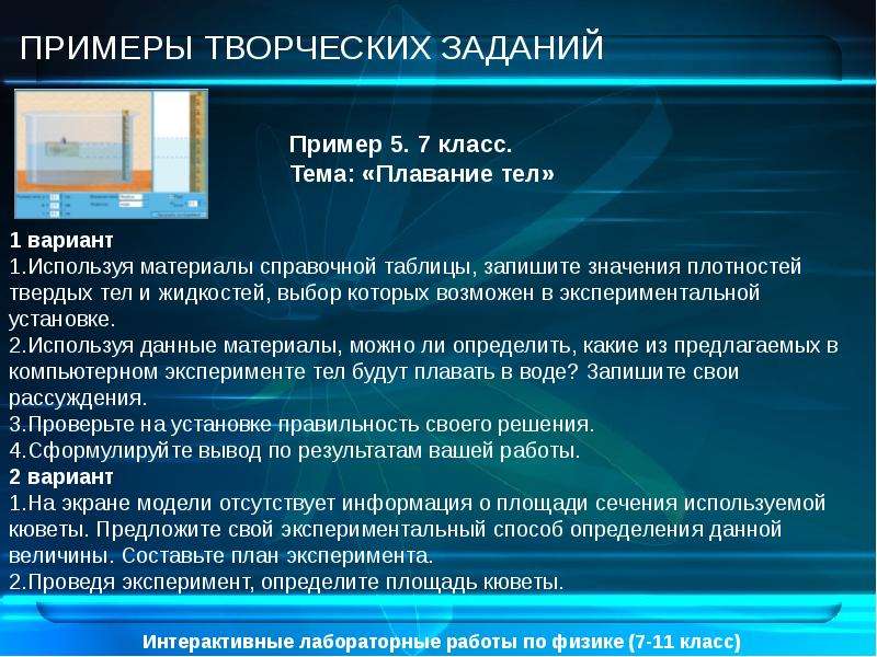 Презентации интерактивные по физике