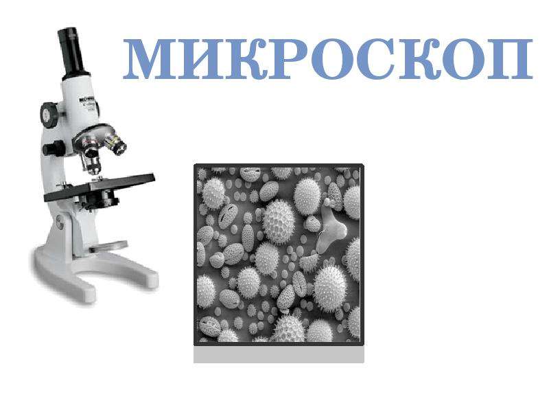 Презентация на тему микроскоп физика