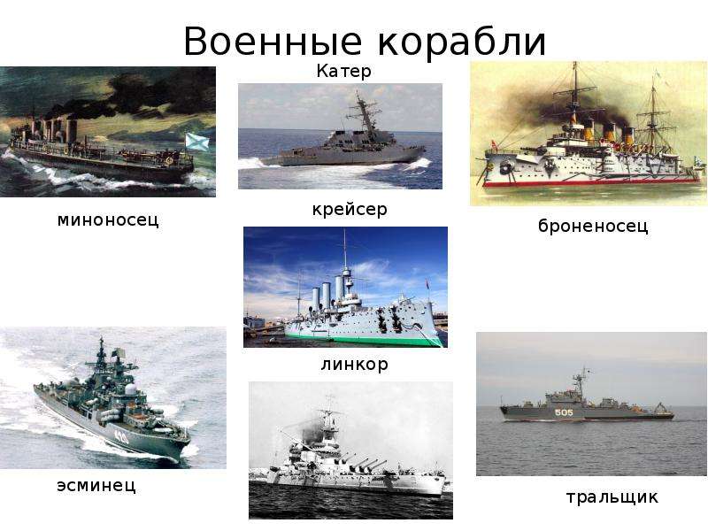 Проект о военных кораблях