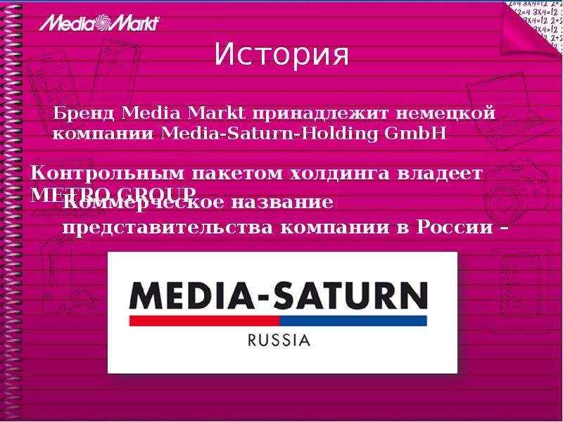 Бренд медиа. Media Markt компании Германии. Media Markt презентация. Media Markt пакет. Media-Saturn-holding GMBH.