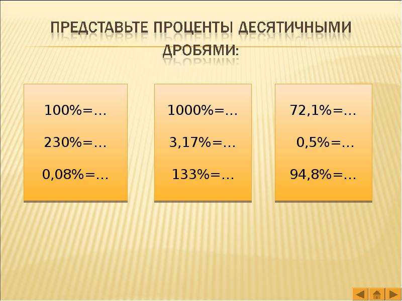 Задачи на проценты 5 класс презентация виленкин