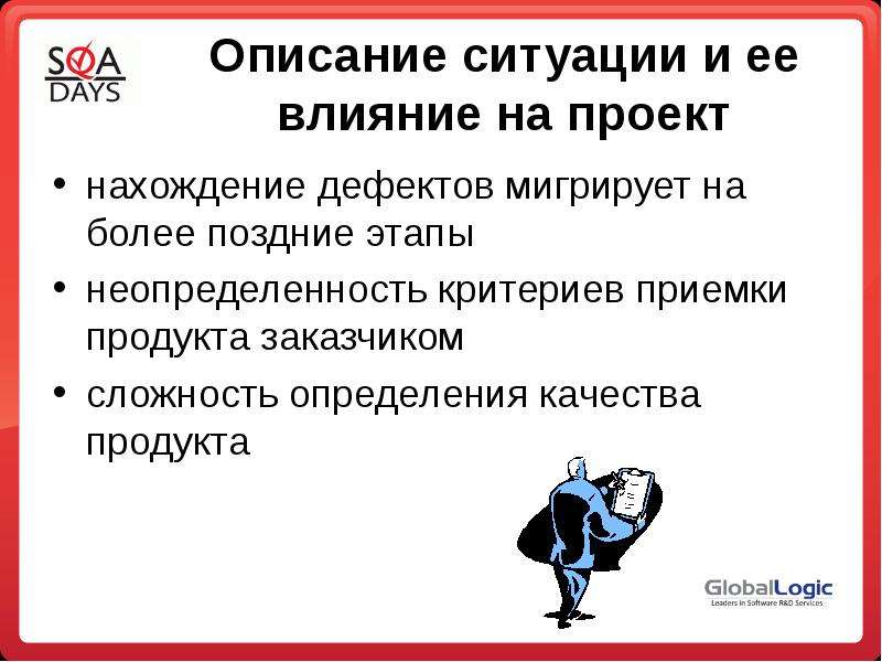 Описание ситуации. Критерии приемки в тестировании. Описать ситуацию. Сложность это определение.