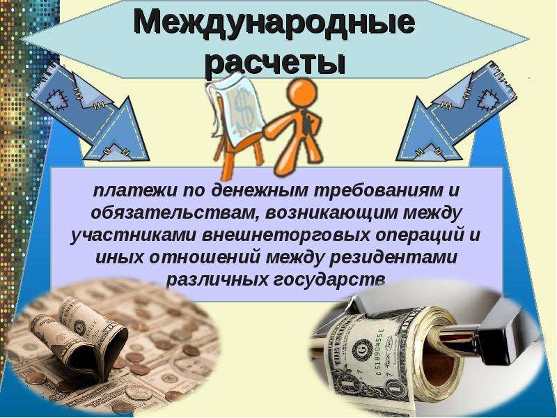 Международные денежные. Международные расчеты это расчеты. Особенности международных расчетов. Участники международных расчетов. Валюты международных расчетов.