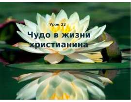 Чудо в жизни христианина