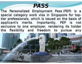 Singapore Personal Employment Pass