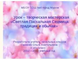 Светлая Пасхальная Седмица: традиции и обычаи