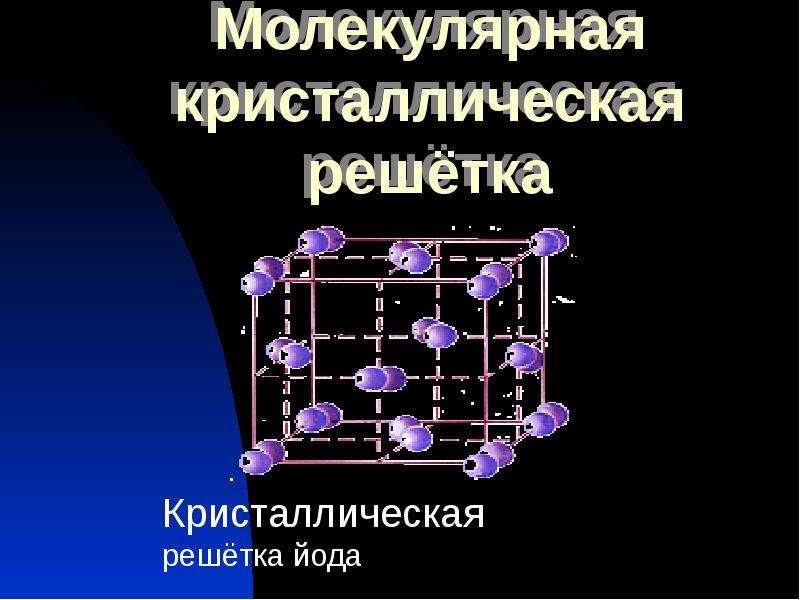 Молекулярная кристаллическая. Кристаллическая решетка йода. Молекулярная кристаллическая решетка презентация. S8 кристаллическая решетка. Презентация Кристаллические решетки 11 класс.