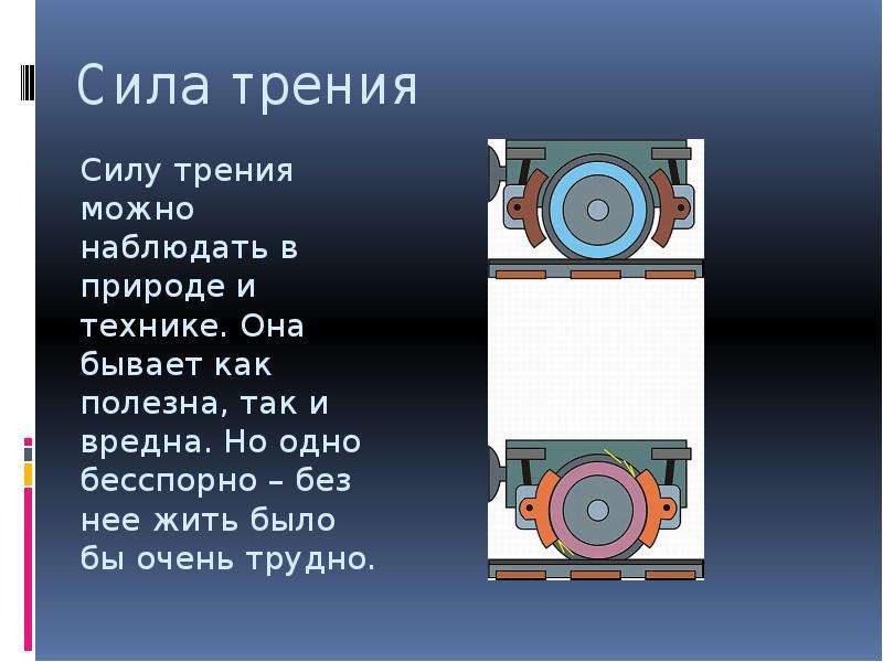 Трение в технике 7 класс физика. Сила трения в технике. Силы трения в технике презентация. Сила трения в природе и технике презентация. Трение в технике презентация.