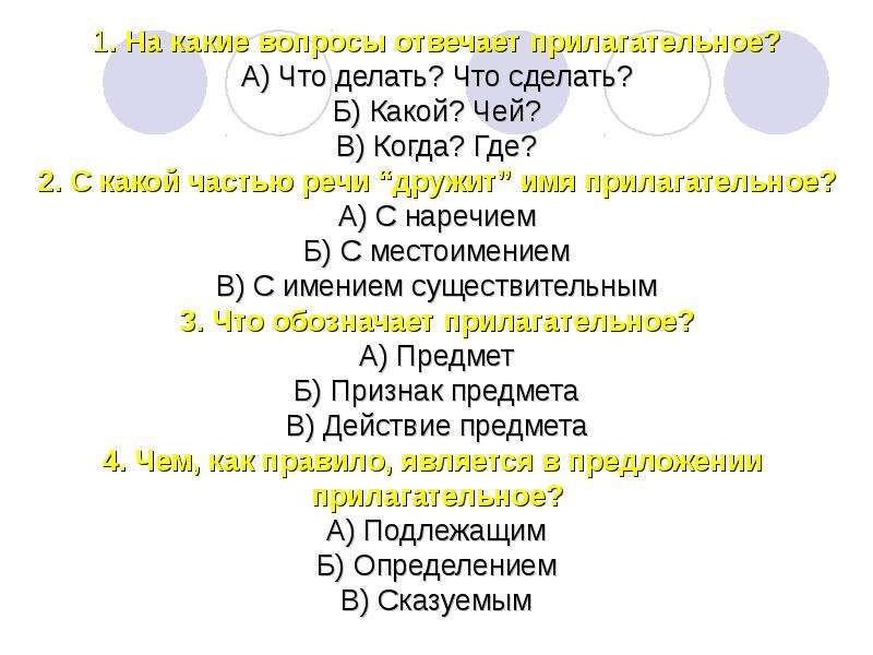 Определение не отвечает на вопрос чей - 48/48