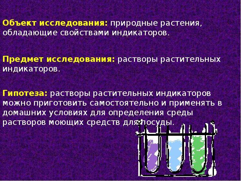 Природные индикаторы презентация