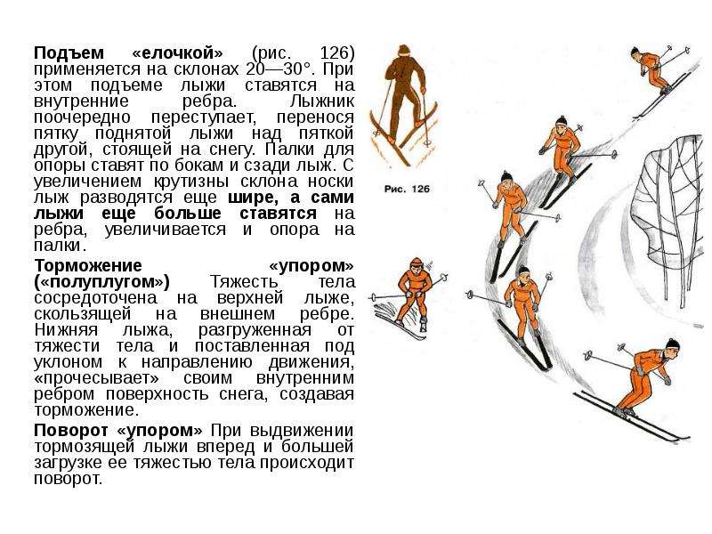 План конспект по лыжным гонкам