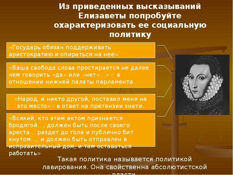 Ниже приведены высказывания. Фраза Елизаветы 1. Политика лавирования это. Елизавета первая цитаты. Социальная политика Елизаветы 1.