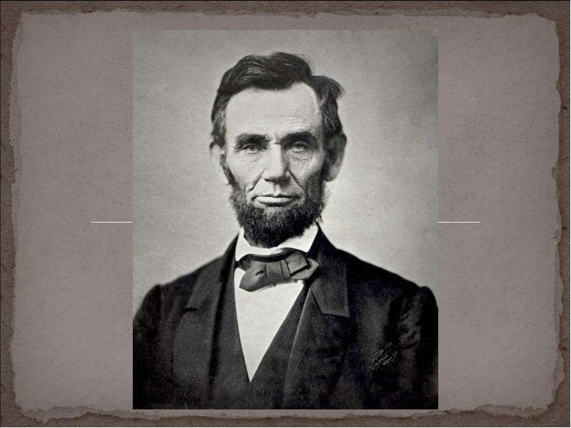 Abraham Lincoln, рис. 2