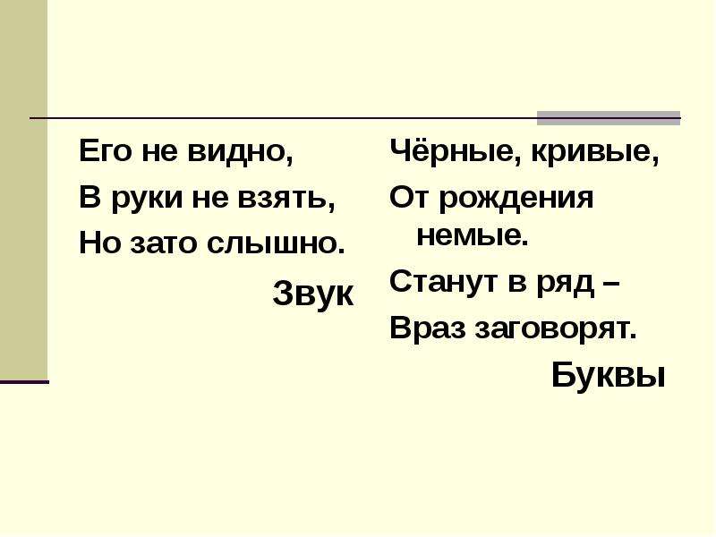 Загадка про звуки речи. Звуки слышим и произносим буквы видим и пишем.