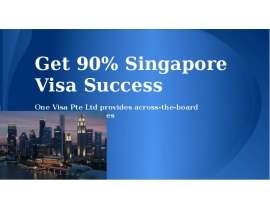 Get 90% Singapore Visa Success