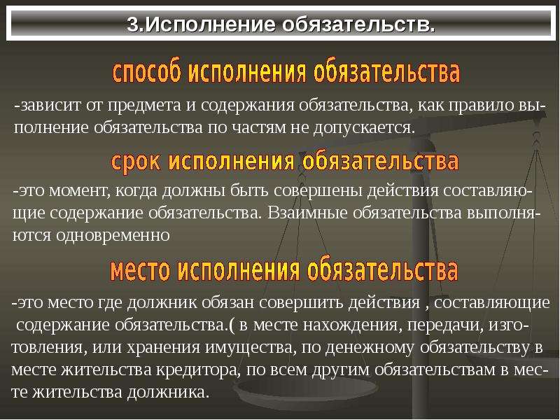 Способы обеспечения исполнения обязательств в гражданском праве схема