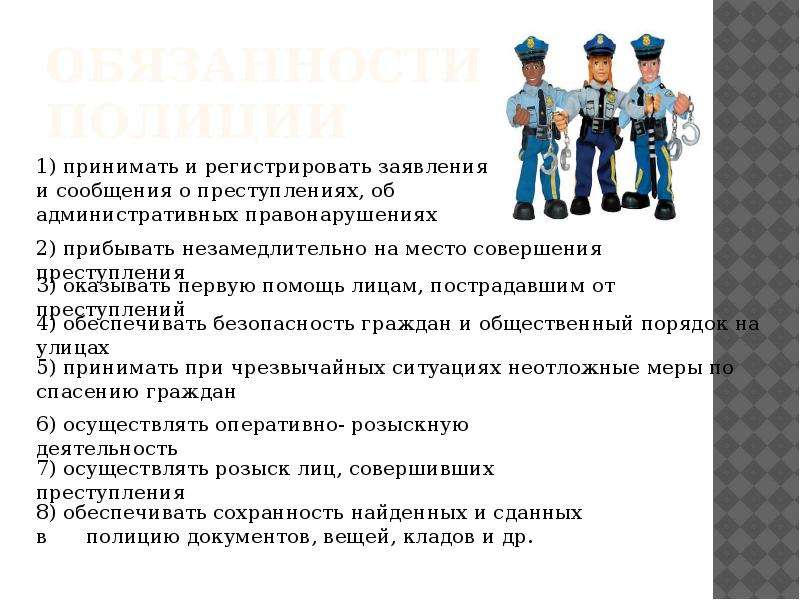 Милиция обязанности. Обязанности полиции. Должностные обязанности полиции. Функциональные обязанности полицейского. Обязанности полиции кратко.
