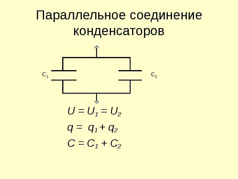 Емкость параллельно соединенных конденсаторов. Электроемкость параллельного конденсатора. Электроемкость конденсаторы соединение конденсаторов. Электроемкость двух последовательно Соединенных конденсаторов. Формула расчёта смешанного соединения конденсаторов.