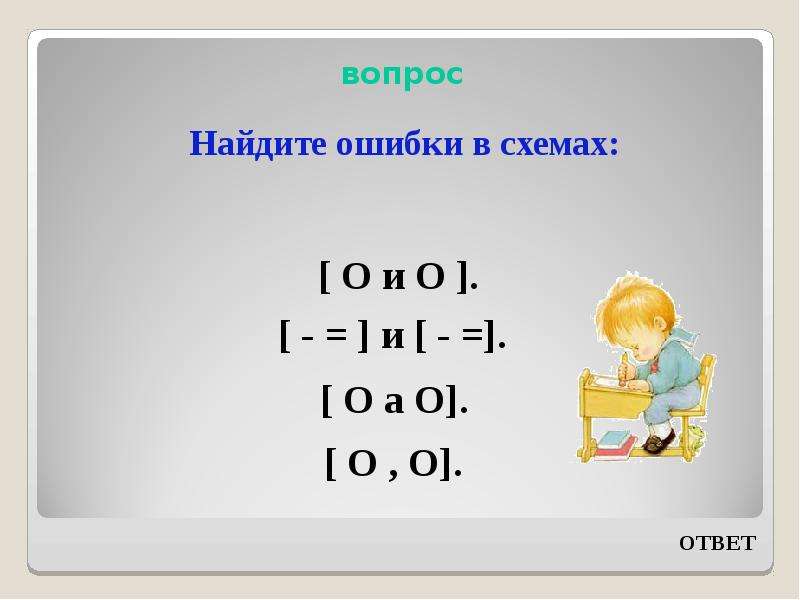 Вопрос находится. Найдите ошибки в схемах. Найди ошибку в схеме. Схема. Схема ответа на вопрос.