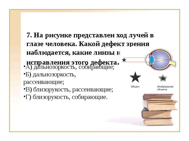 На рисунке 11 представлен ход лучей в оптическом приборе какой это прибор