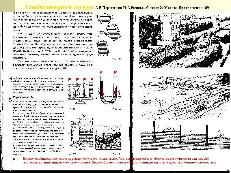Высота уровня жидкости. Сообщающиеся сосуды перышкин. Давление в сосудах физика. Давление столба жидкости прямо пропорционально. Сообщающиеся сосуды пропорциональные.
