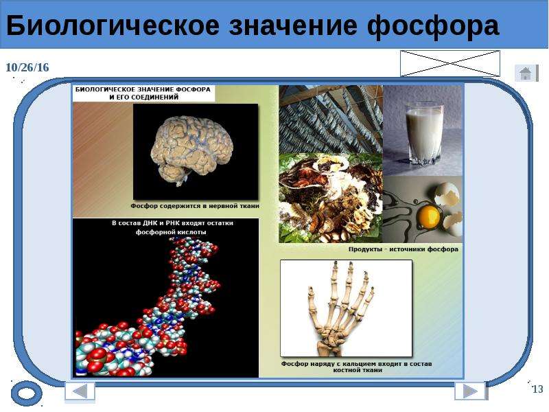 Презентация к урокам по теме «Фосфор» (УМК Габриелян О.С.)