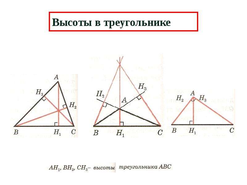 Медиана треугольника рисунок 7 класс