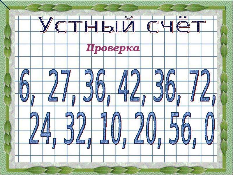 умножение суммы на число 3 класс конспект урока