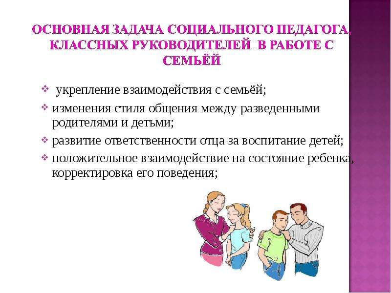 Индивидуальная работа семьей. Работа социального педагога с семьей. Методы общения между детьми и родителями. Работа социального педагога с родителями. Социальное взаимодействие с ребенком и родителями.