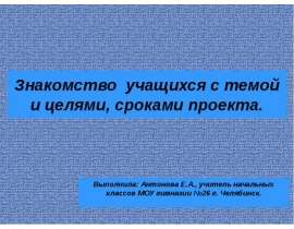 Электронный сборник материалов по курсу ОБЖ в начальной школе