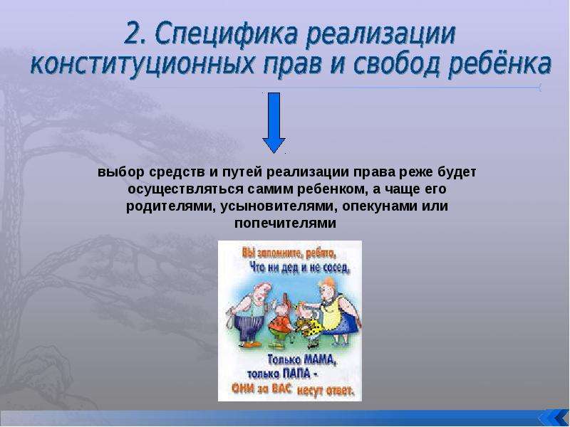 Права и обязанности детей презентация для начальных классов